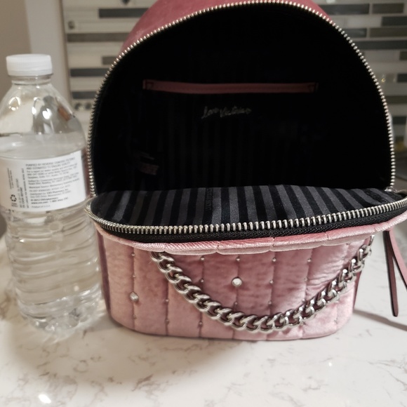 Victoria's Secret Velvet Backpack - Picture 3 of 4